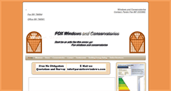 Desktop Screenshot of paraicfoxwindows.com