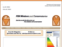 Tablet Screenshot of paraicfoxwindows.com
